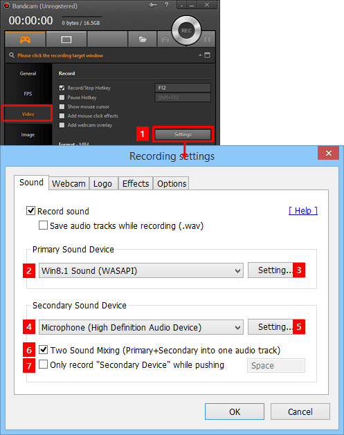 Windows Vista Microphone Mixer Schematic