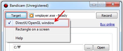 f12 key to start/stop the recording gameplay
