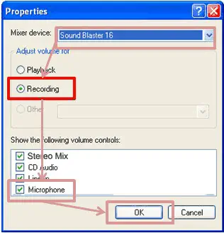 Recording Control Microphone1