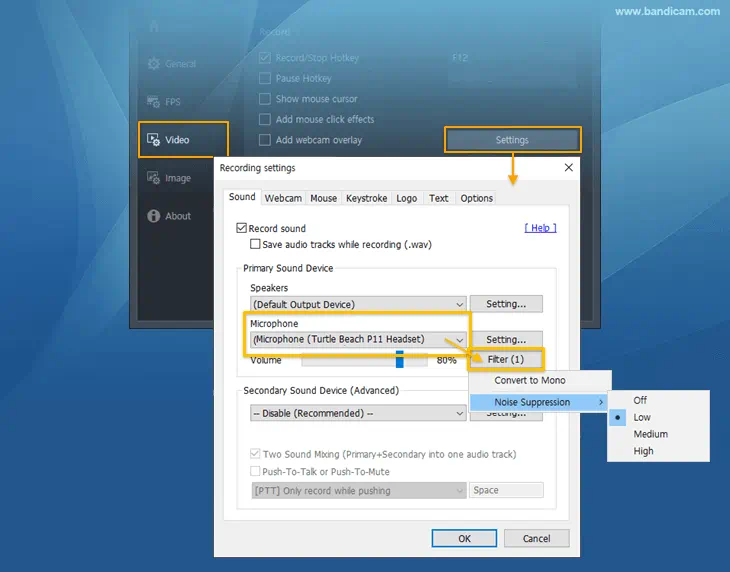 remove echo sound, robotic sound, howling in Windows XP